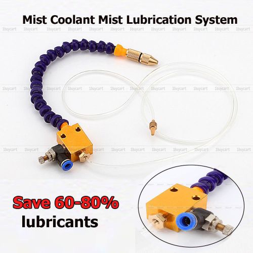 Saving mist lubrication coolant system for cnc lathe milling grinding processing for sale