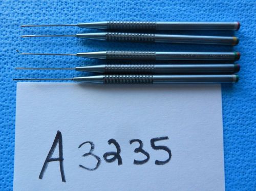 Dorc Holland Surgical Eye Titanium Handle Spatula Probe Set