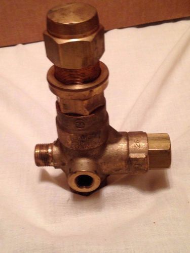 VB350 heavy duty brass unloader valve  5000psi rated up 40lpm flow.