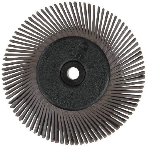 Scotch-Brite(TM) Radial Bristle Brush, Cubitron/Aluminum Oxide, 6000 rpm, 6