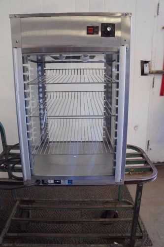 Wisco Commercial Hot Food Merchandiser Warmer Display for PIzza Chicken Bfast