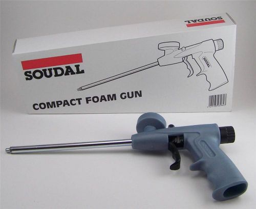 Soudal Compact Foam Gun   SHIPS FREE   For Soudal Foam &amp; Sealant Insulation  NEW