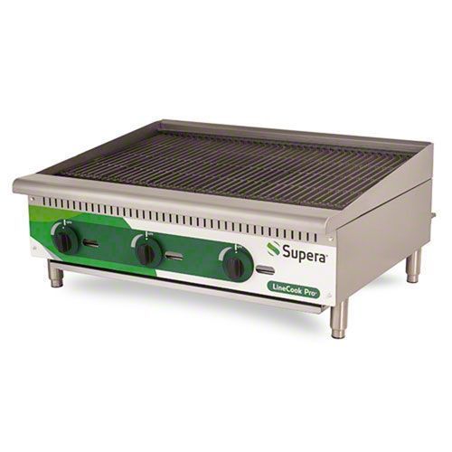 Supera (lc36cb1) linecook pro 36&#034; gas charbroiler for sale