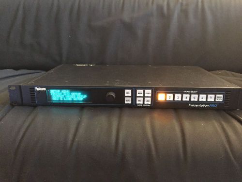 Folsom Presentation Pro PS-2001 Audio and Video Seamless Switcher Barco