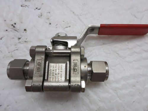 SWAGELOK or WHITEY SS-63TS8 Ball Valve Orifice Reinforced PTFE Seats, 1/2&#039;&#039;