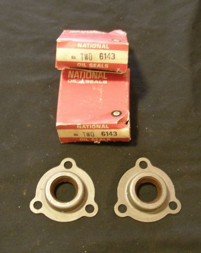 NATIONAL OIL SEAL # 6143 TWIN PACK  **FREE SHIPPING**