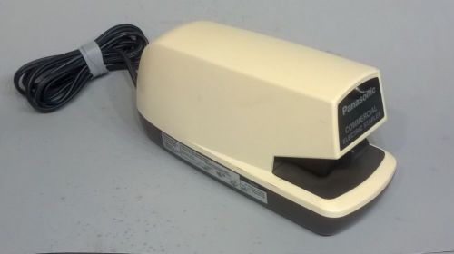 Vintage Panasonic Commercial Electric Stapler AS-300N with adjustable margins