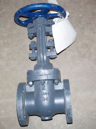 2&#034; nibco 125# class  flanged gate industrial water valve unused for sale