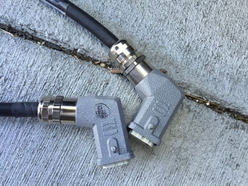 Lam Cable Harting Used Lot Of 2