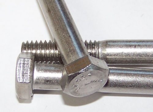 100 bulk qty-18-8 stainless steel nc hex head bolt 5/16-18x2(13359) for sale