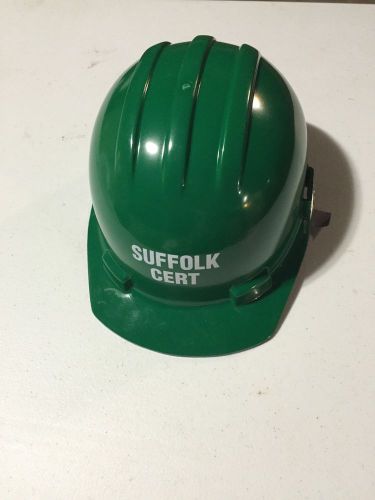 bullard model 410 hard hat color green new