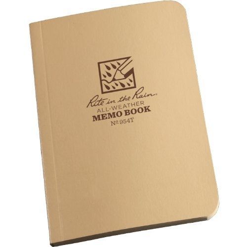 Rite In The Rain Pocket Notebook, Universal, 3-1/2 x 5In.