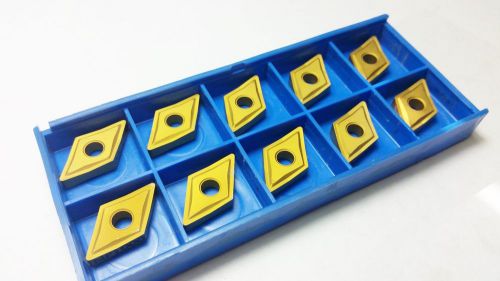 (QTY 10) Newcomer DNMZ 432-A Coated Carbide Inserts (P 336)
