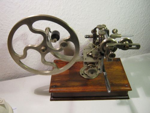 Antique topping tool, gear wheel cutting machine, jeweler&#039;s lathe - circa 1860 for sale