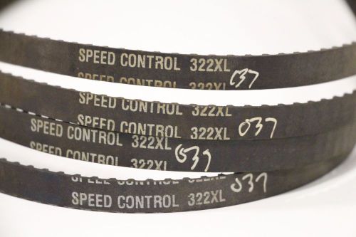 Lot of (4) speed control 322xl 037 drive timing belt 3/8&#034; 161 grv 12-201804-008 for sale