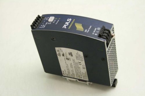 Puls qs5.241 automation dc power supply 100-240v input / 24-24vdc out / din for sale