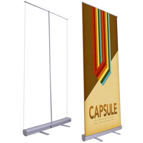 40&#034; x 79&#034; economy rollup retractable banner stand 1350 for sale