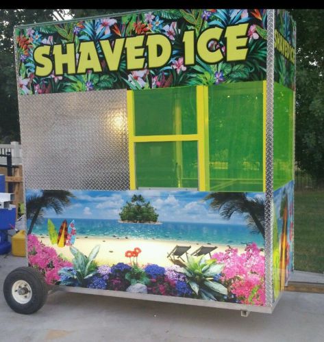 All new!  shaved ice building w/ new snowie 3000 shaver. complete pkg save 25% for sale