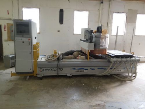 WOW! 2006! BUSELLATO JET 130 CNC ROUTER LOW HOURS!!