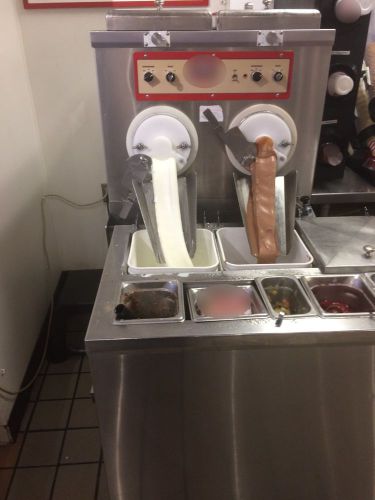 Ross Double Barrel Frozen Dessert Machine with Condensing Units