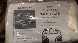 Hercules 14 x14 sandbags (case of 200) for sale