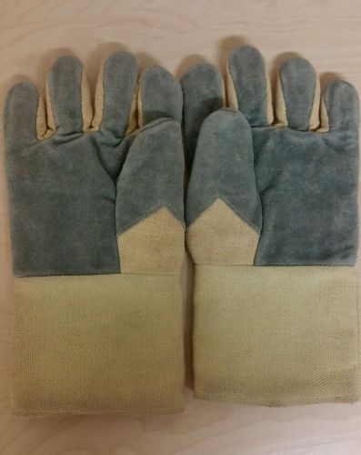 Welding gloves work gloves leather palms for sale