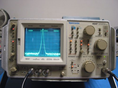 Tektronix 494P Spectrum Analyzer 10 kHz. to 21 GHz.