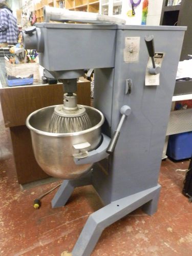 Univex commercial 4 speed mixer electric 2 dough blades