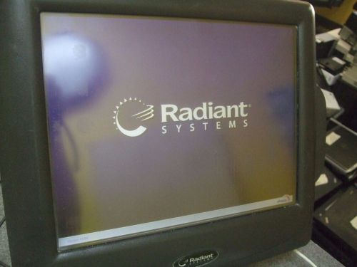Radiant P1510 15&#034; POS Touchscreen Terminal Celeron M 1.2GHz CC Reader - No HDD