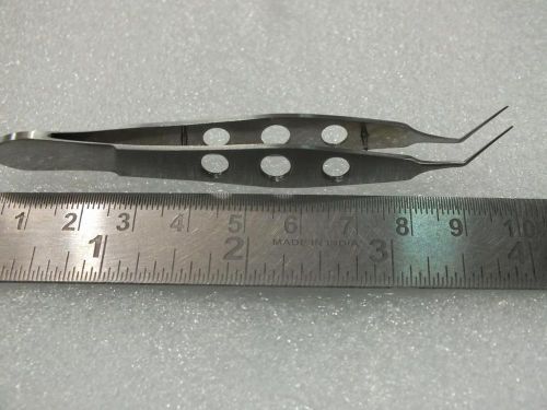 EYE INSTRUMENTS OPTHALMIC SS UTRATA CAPSULORHEXIS FORCEP CURVED  FL