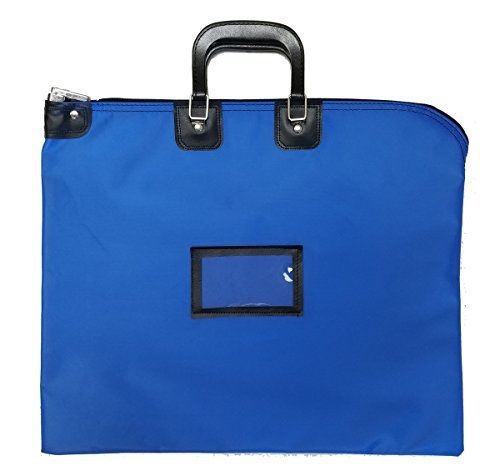 Cardinal Bag Supplies Locking Document HIPAA Bag 16 x 20 with Handles (Royal