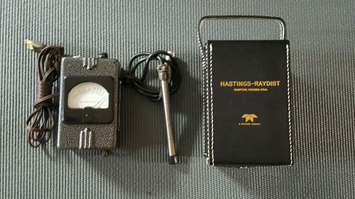 Hasting-Raydist G-11 Air Meter w/ Probe and Case