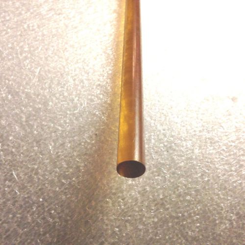 Ultem 1000  natural rod stock ( 5/16 in ), .312&#034; x 8&#034;, 1 pc for sale