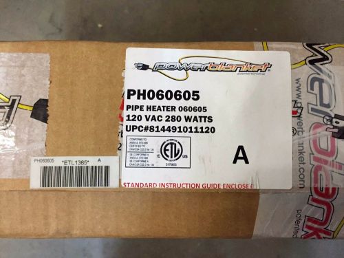 Powerblanket ph060605 series a pipe heater for sale