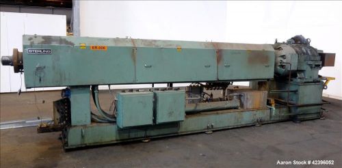 Used- sterling 6&#034; extruder, 32:1 l/d, electrically heated, water cooled barrel w for sale