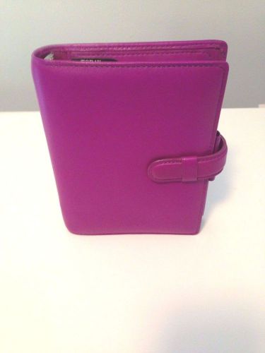 Filofax Pocket Bloomsbury Organizer in Purple