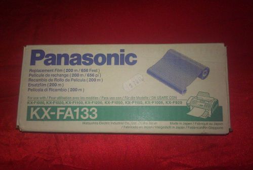 New Genuine Panasonic KX-FA133 200 meter Film Roll for KX-F1000 Series F929
