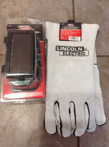 New Pair of Lincoln Electric Welders Goggles and welding gloves