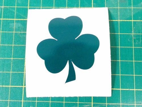 REFLECTIVE SHAMROCK FIRE HELMET STICKER TETS *FREE SHIPPING!