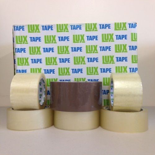 2&#039;&#039; x 110 yds 36 rolls per case clear lux packing tape by the boxery for sale