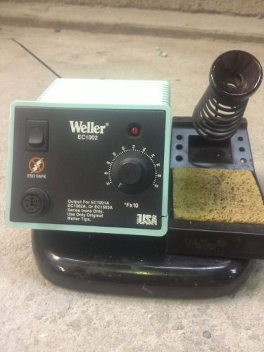 (1) Used Weller EC1002 Temperature Controlled Electronic Soldering Station