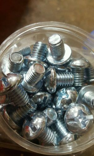 3/8-16 x 1/2&#034; round head mchine screw combo (98pcs) zinc for sale