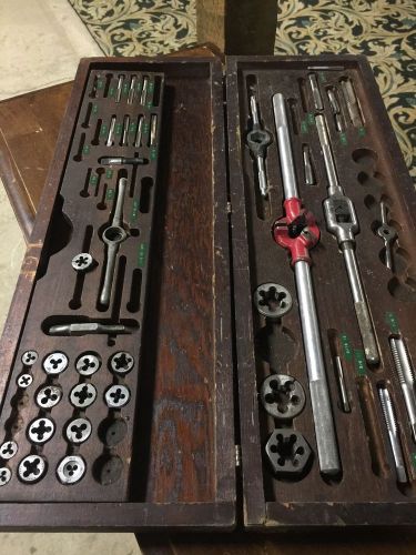 Vintage tap and die set