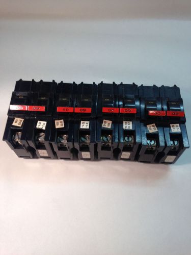 Federal Pacific 60 Amp 2 Pole STAB-LOK Breakers Type NA Lot of 4