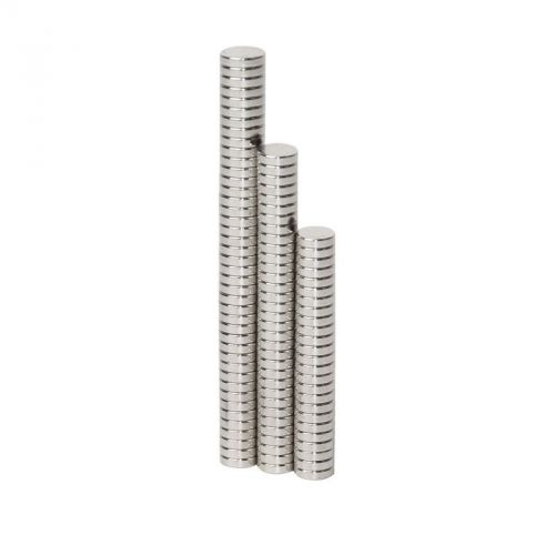Aleko lot of 100 n35 round disc neodymium magnets d6x1mm for sale