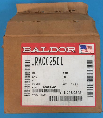&#034;NEW&#034; Baldor LRAC02501 INDUCTOR, 3 PH, 0.5 MH ~ Free Shipping !!!