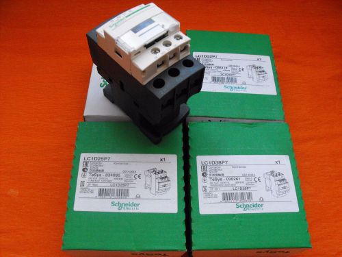 Schneider contactor LC1D25P7(2)+LC1D38P7+LC1D32P7(LOT4PCS)NEW