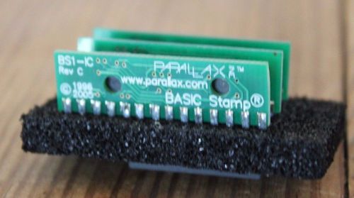 3 Parallax BS1 IC Basic Stamp  Module Microcontroller Set of 3