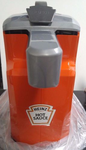 Brand New Heinz 1.5 Gallon Hot Sauce Dispenser. Item 8697