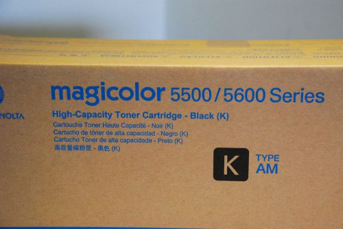 Konica/Minolta A06V133 MagiColor 5500-5600 High Yield BLACK Toner